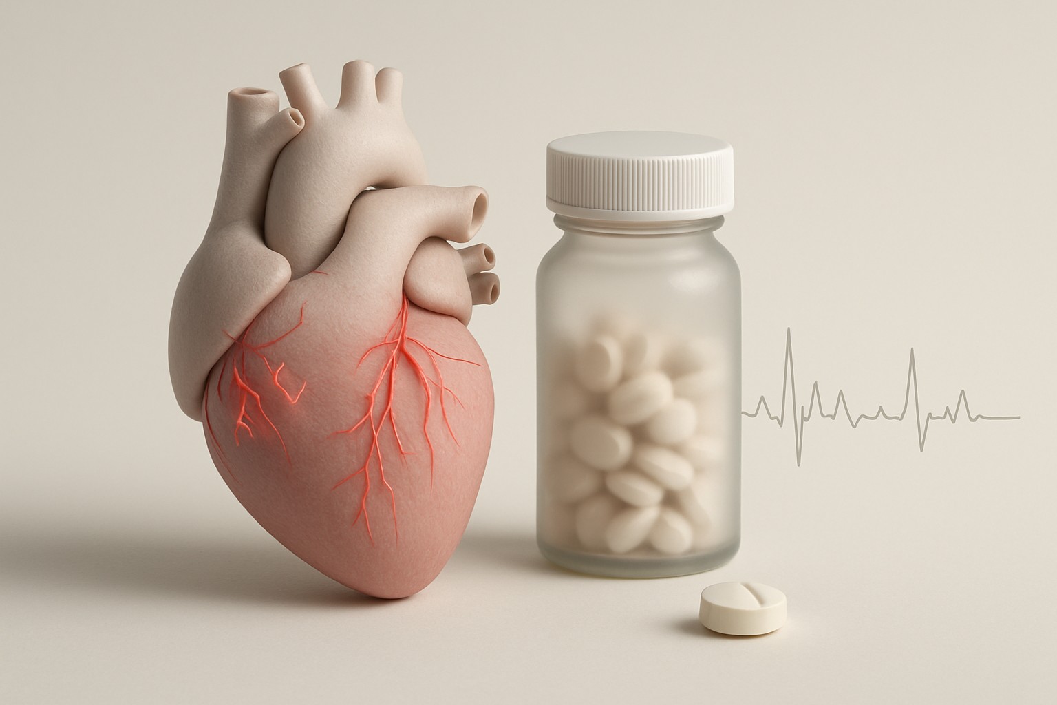 Atrial fibrillation — illustrative scientific rendering