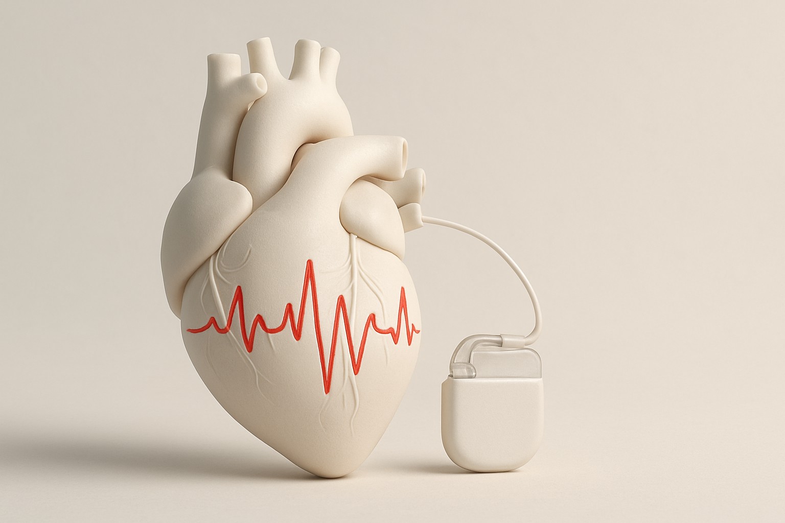 Ventricular arrhythmias — illustrative scientific rendering