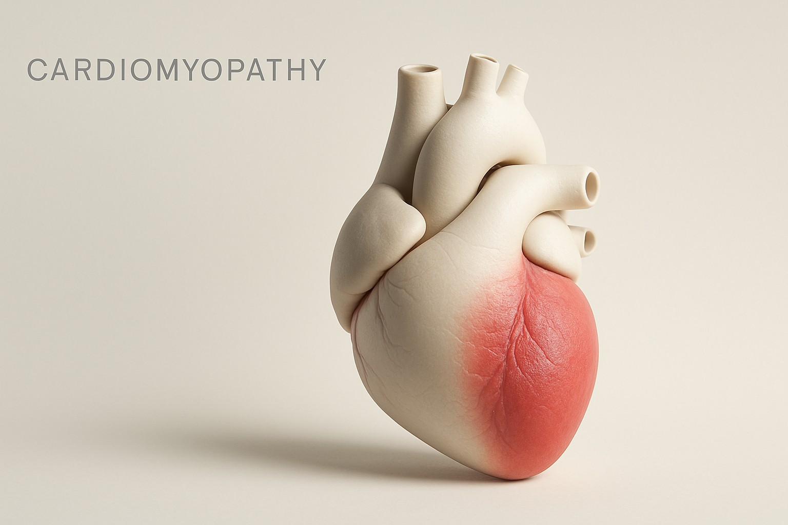 Cardiomyopathy — illustrative scientific rendering