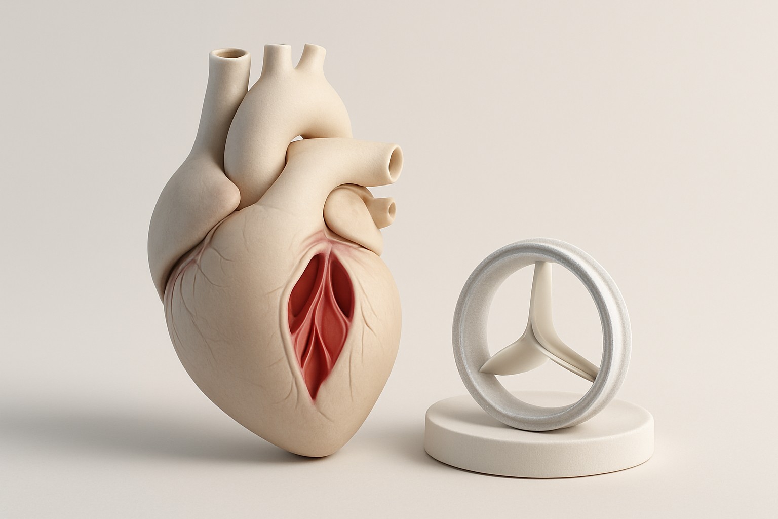 Valvular heart disease — illustrative scientific rendering