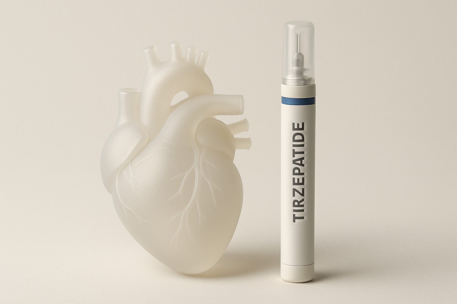 Tirzepatide — illustrative scientific rendering