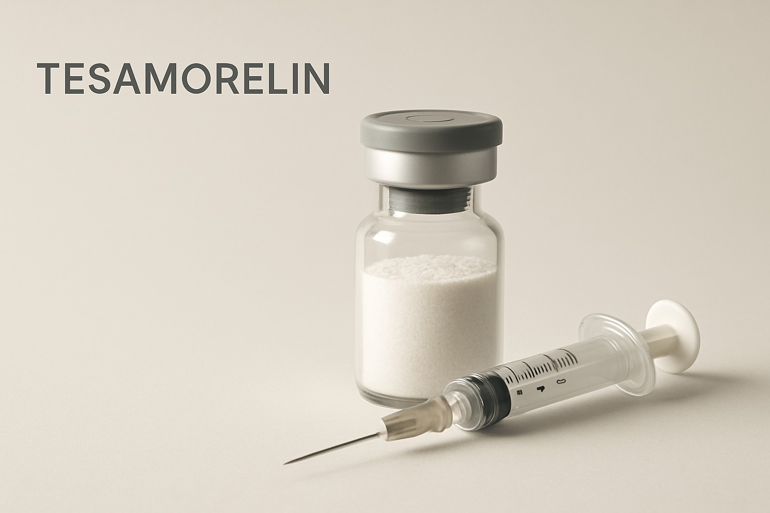 Tesamorelin — illustrative scientific rendering