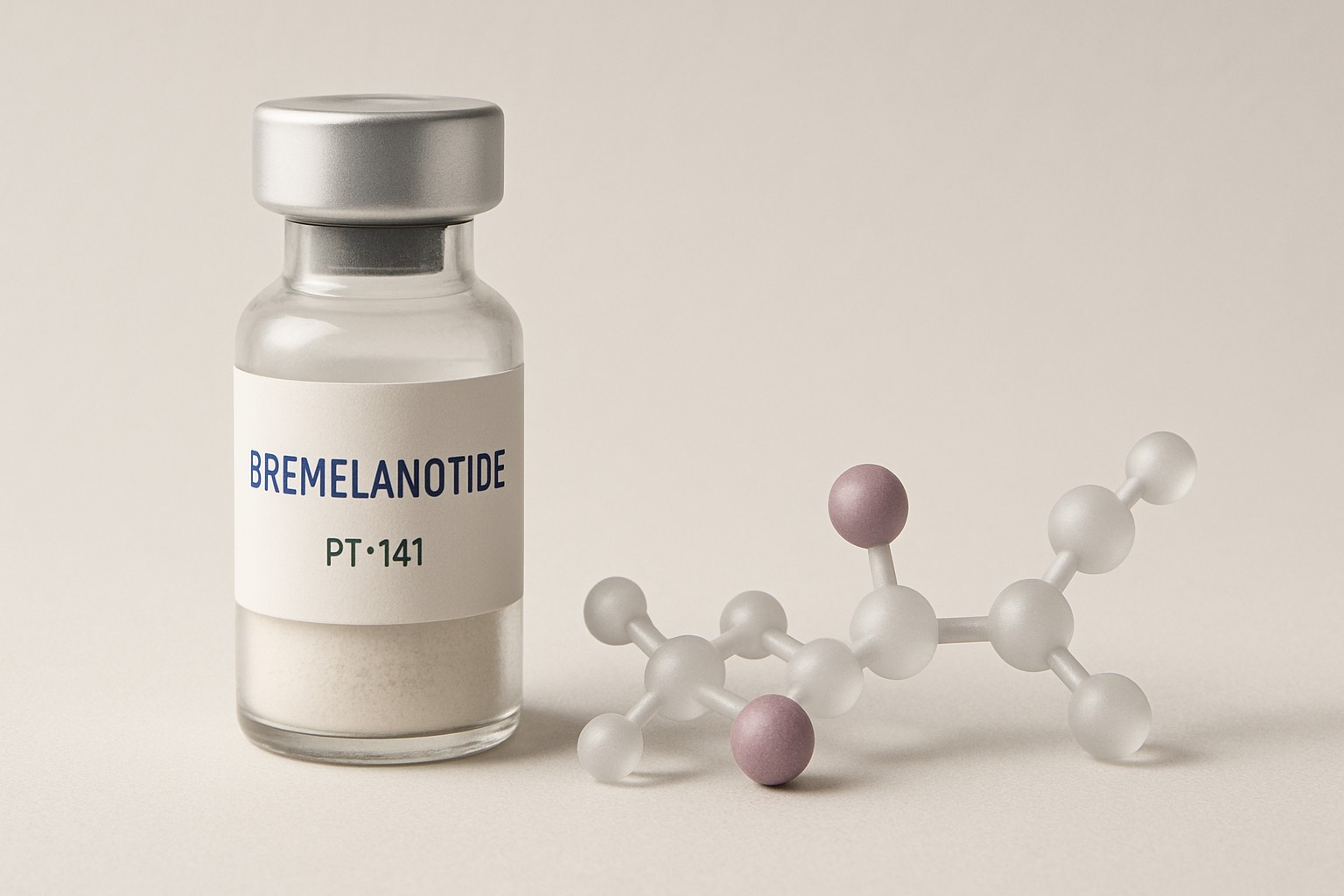 Bremelanotide — illustrative scientific rendering