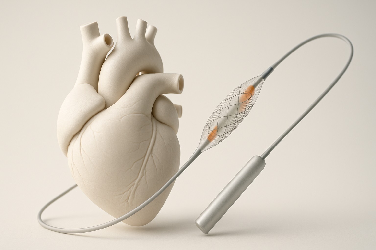 Interventional Cardiology — illustrative scientific rendering